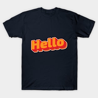 Hello T-shirt T-Shirt